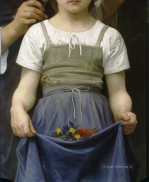 William Adolphe Bouguereau Painting - Parure des champs bt right Realism William Adolphe Bouguereau